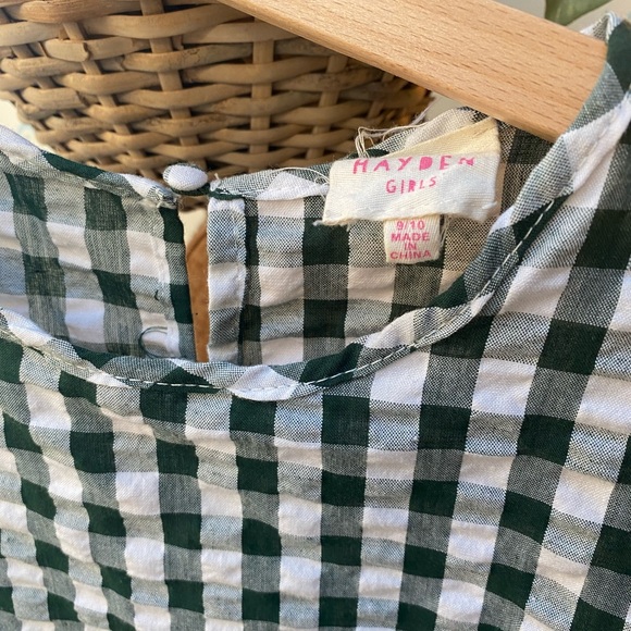 Hayden Girls Checkered Dress - Size 9/10 - Picture 2 of 3